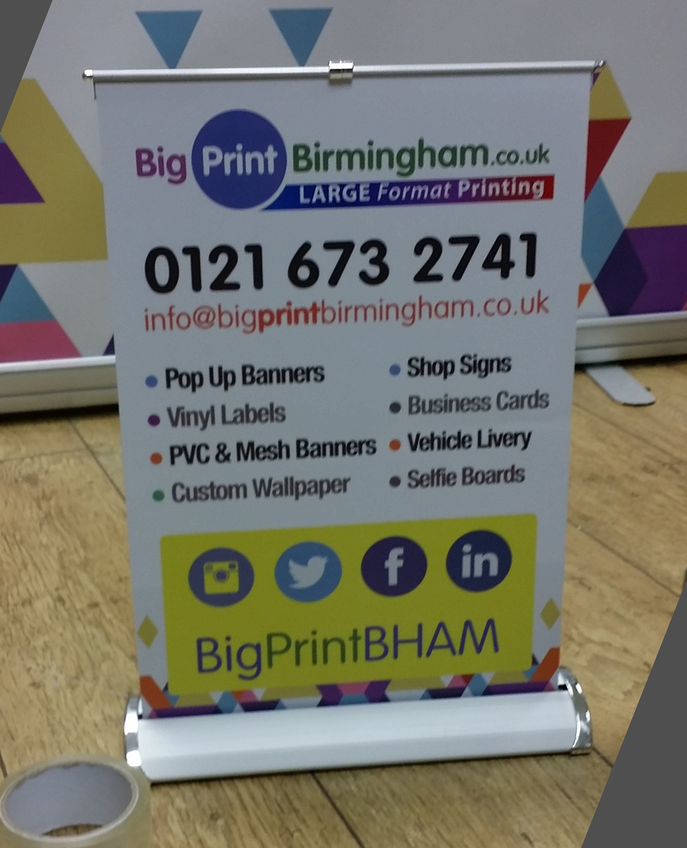 small pop up banners pop up banners printing birmingham